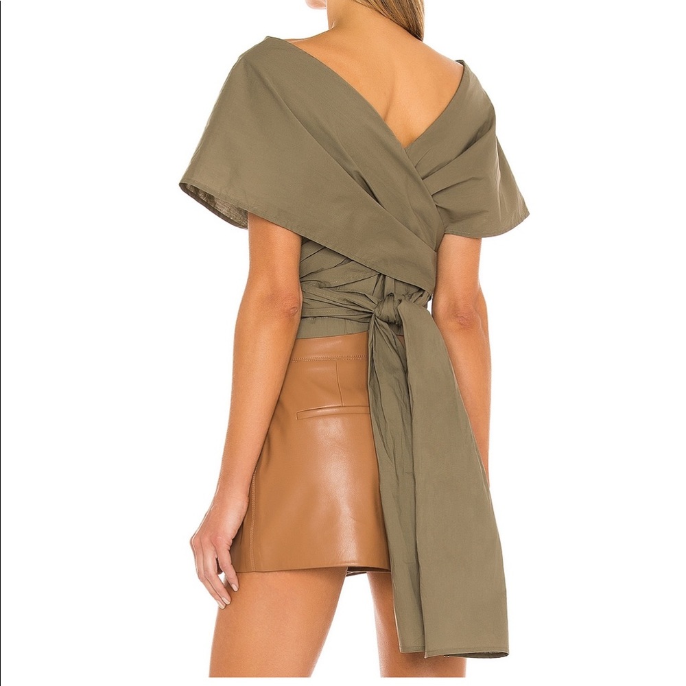 NWT L’acadmie wrap top -small - Picture 3 of 7